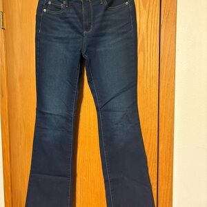 No Boundaries Dark Blue Flare Jeans